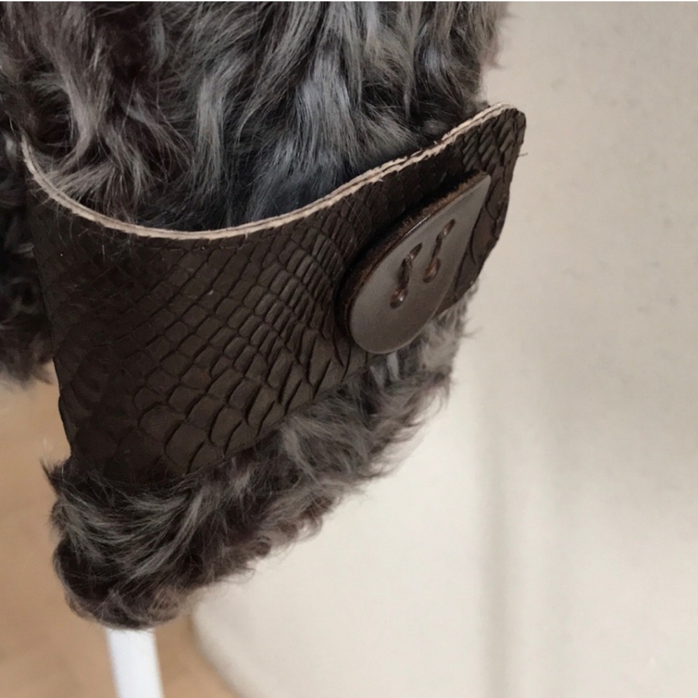 NWOT Genuine fur and leather jacket - Picture 4 of 12